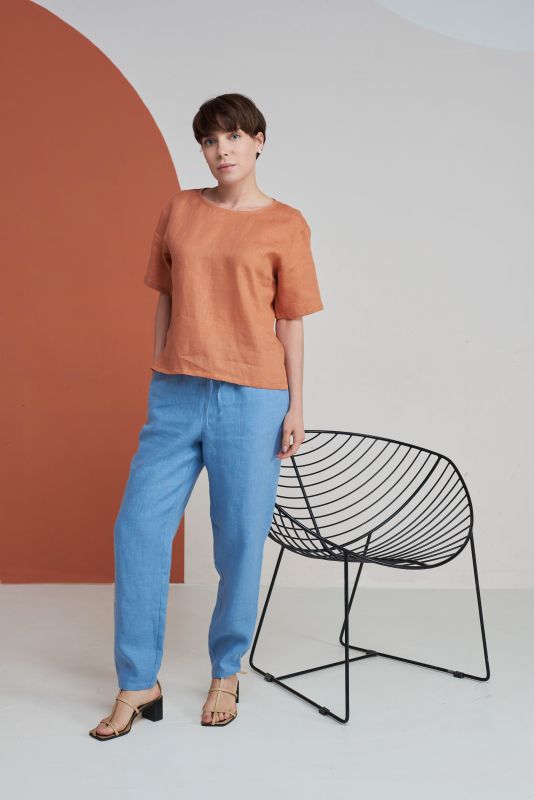 Штани піжамного стилю